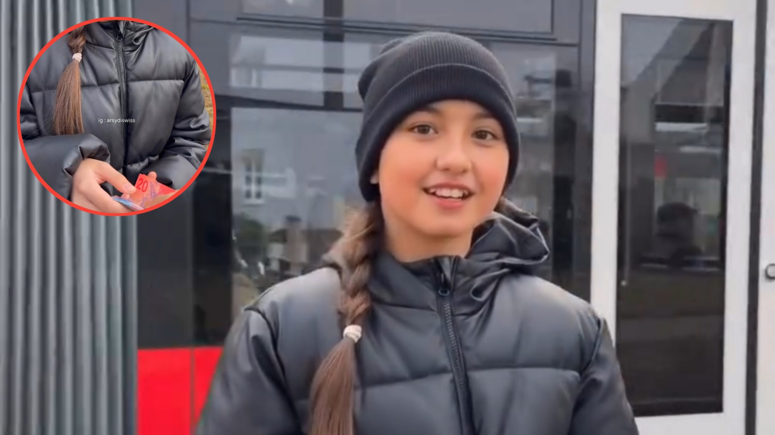 Blasteran Kediri-Swiss, Anak Perempuan Ini Fasih Bahasa Jawa Saat Minta Uang Jajan ke Ibunya (Instagram/@arsy_in_swiss)