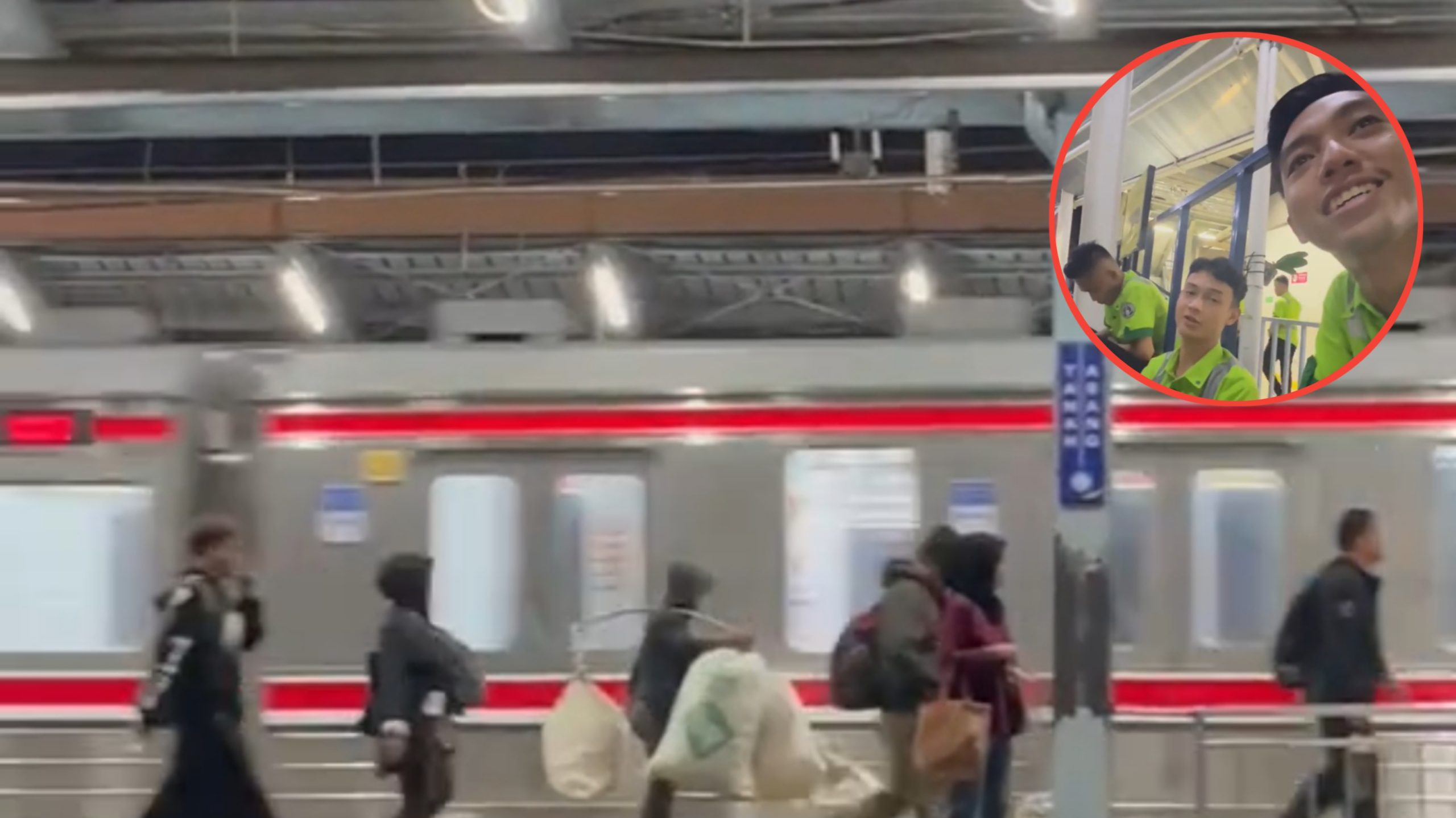 Bekerja di Stasiun, Pria Ini Bagikan Momen Ketika Orang-orang Jakarta Mau Berangkat Kerja (TikTok/@wirdripnitwirdfings)