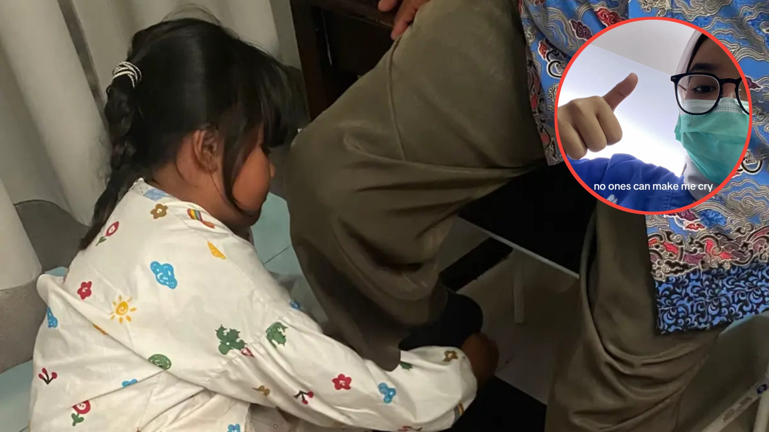 Bikin Nangis, Cewek Ini Sedih Ketemu Bocil Antar Kakeknya Berobat Sendirian (TikTok/@raissagia)