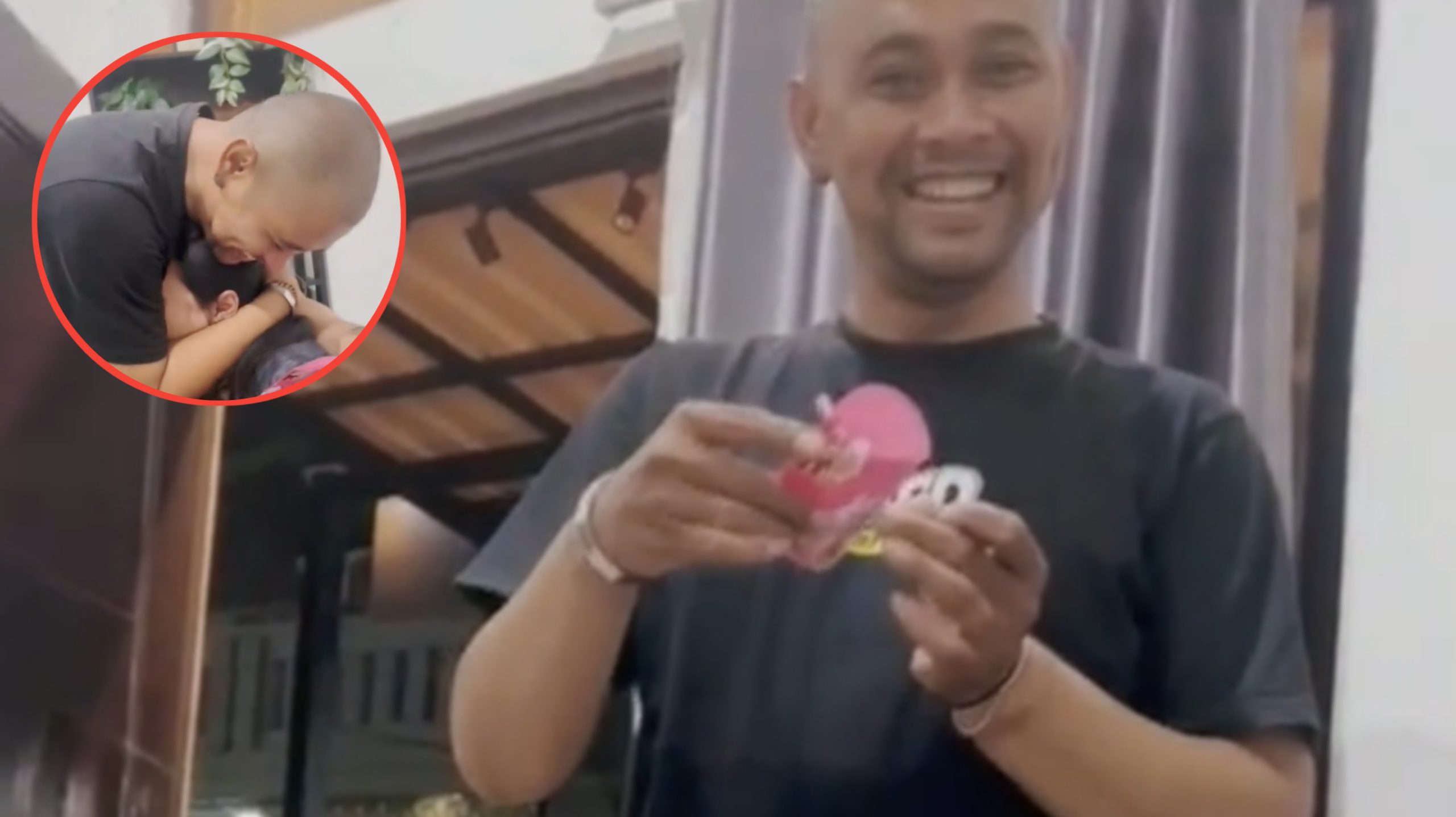 Momen Haru Suami Tak Kuasa Tahan Tangis Bahagia, karena Setelah Penantian Panjang Istri Akhirnya Hamil (TikTok/@sndw_ayu)