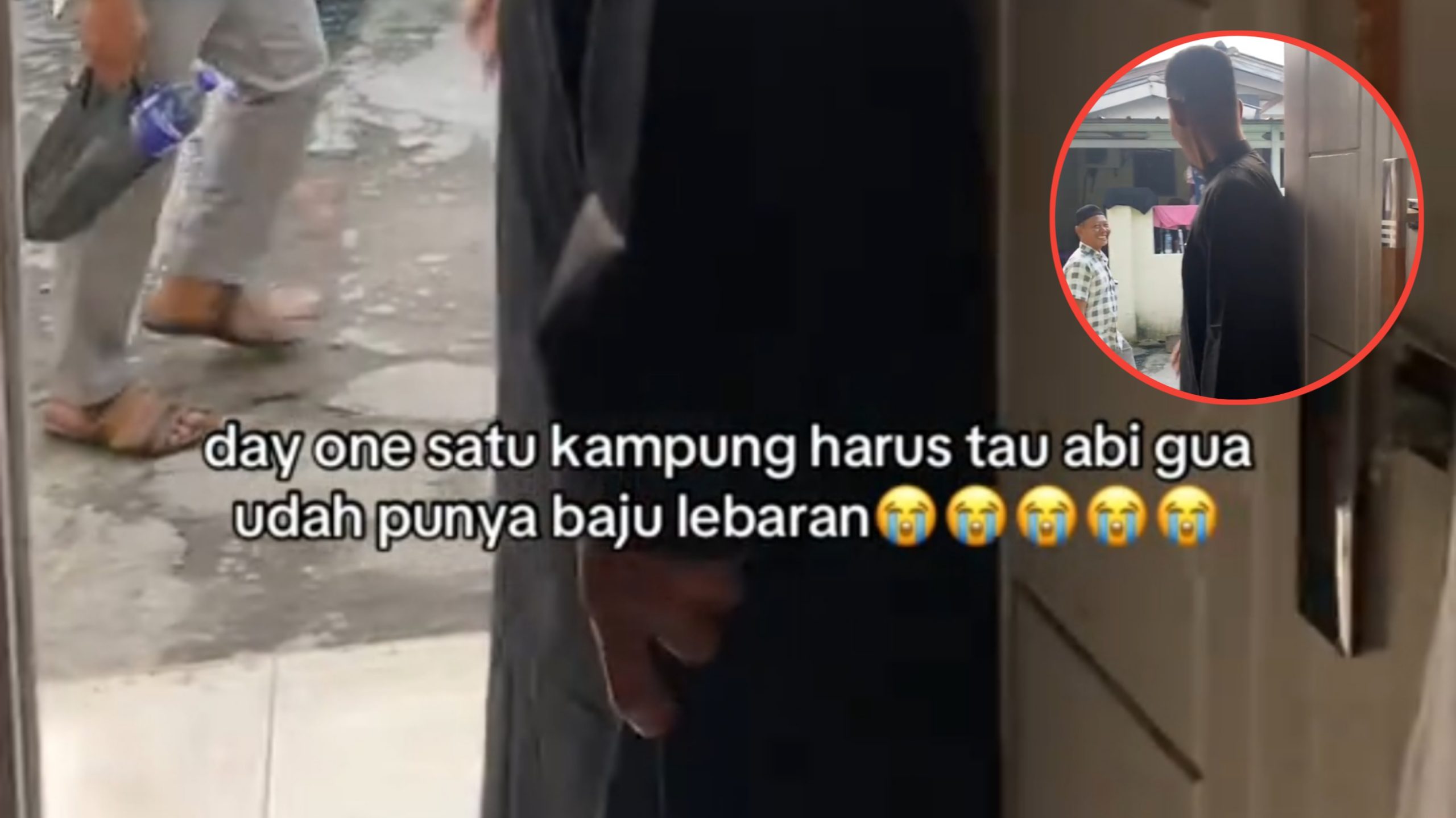 Momen Lucu Ayah Cewek Ini Pamer ke Semua Orang Sudah Beli Baju Lebaran, Satu Kampung Harus Tahu (TikTok/@r4r4mwo)