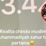 Cewek Chindo Muslim Muhammadiyah Ini Bagikan Momen Sahur Pertama, Menunya Vibes Imlek Banget