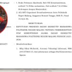 Usai Curi Helm Kala Bubaran Konser di Sudimoro Kota Malang, BEM Polinema Ambil Langkah Tegas