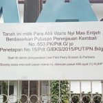 Ahli Waris Nyi Mas Entjeh Menangkan Sengketa Lahan SMAN 13 Bandung