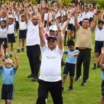Kreatif! Anak-anak di Buleleng Ini Pamer Senam Kreasi di Depan Mendikdasmen