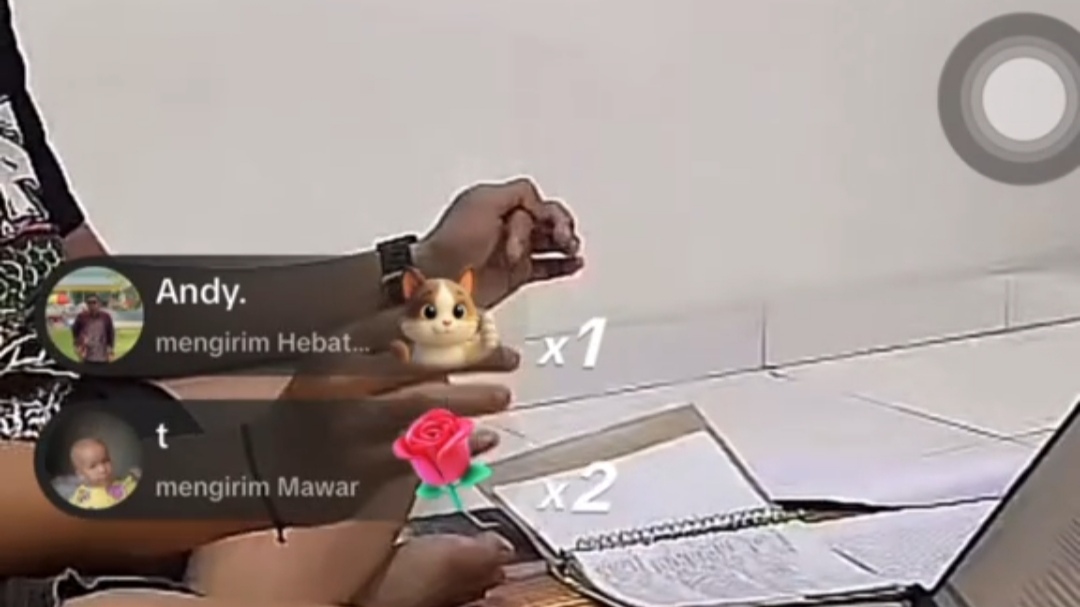 Beri Hadiah Maka Berhenti, Pria Ini Kerjakan Skripsi Sambil Siaran Langsung di TikTok