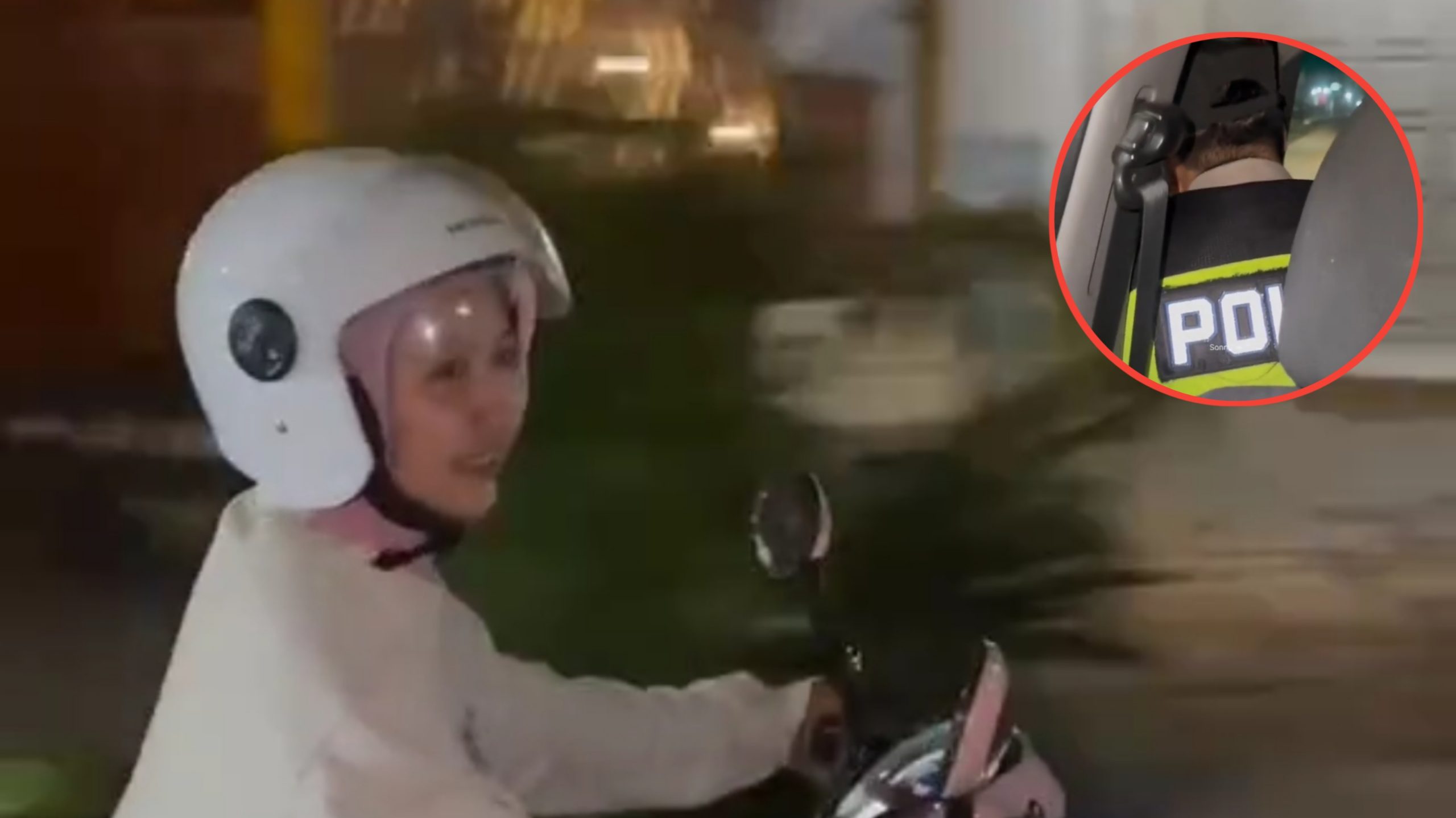Karena Takut Lewat Jalan Gelap di Batang, Cewek Ini Minta Tolong Dikawal Polisi Saat Pulang Kerja (TikTok/@sonnyjohmbmc)