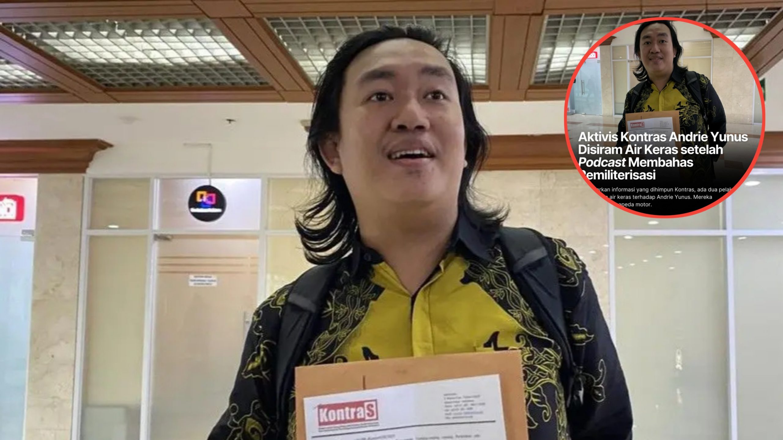 Ferry Irwandi Dorong Petugas yang Berwenang untuk Segera Mengusut Tuntas Serangan terhadap Andrie Yunus