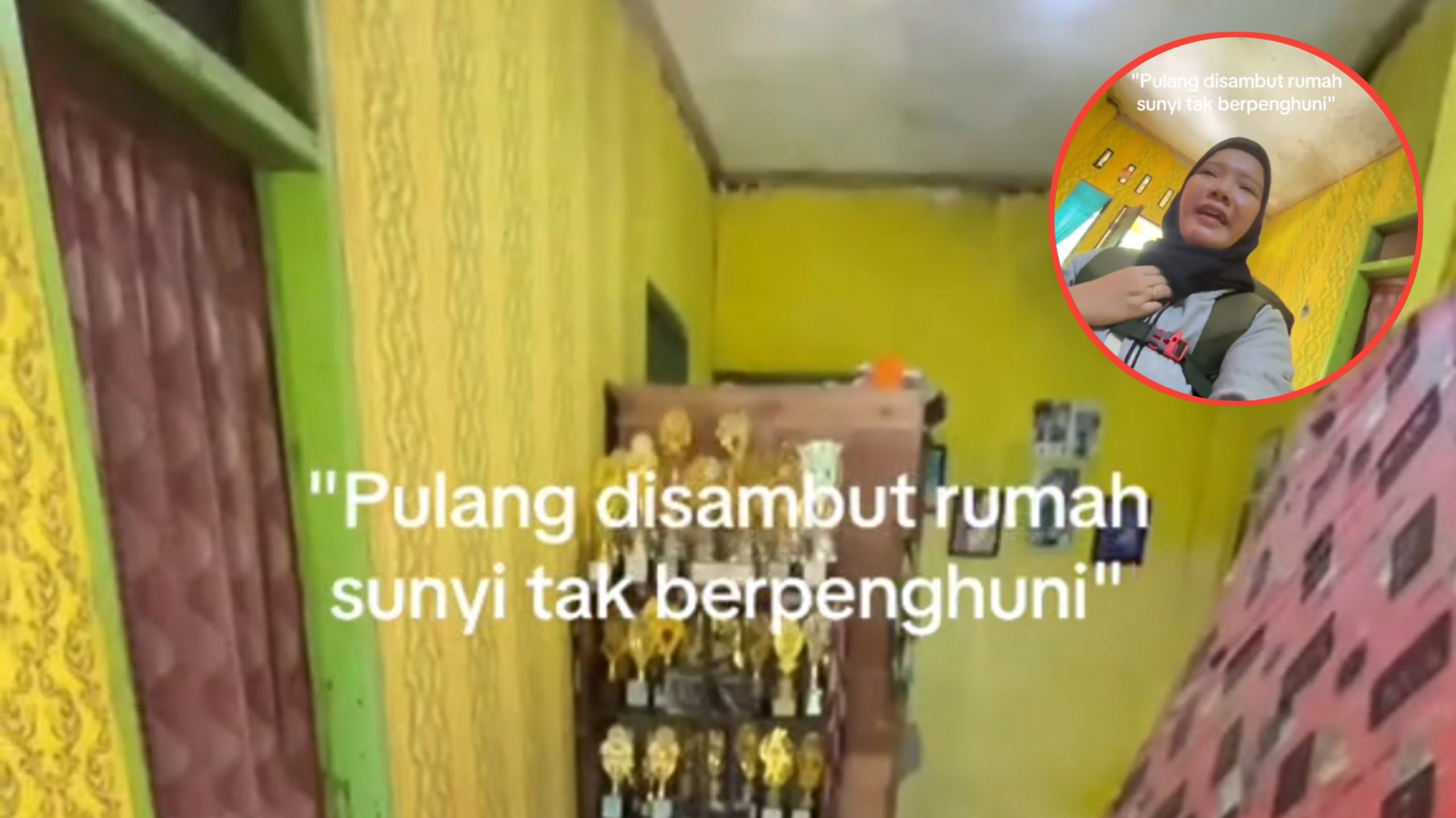Pulang Bukan untuk Bertemu, Cewek Ini Mudik dan Berkali-kali Panggil Orang Tuanya tetapi Tidak Ada Jawaban (TikTok/@nurulpatonah6)