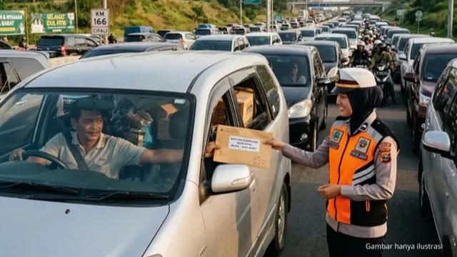 Demi Urai Kemacetan, Pemprov Jawa Barat Berlakukan Libur bagi Transportasi Lokal di Lajur Mudik Demi Urai Kemacetan, Pemprov Jawa Barat Berlakukan Libur bagi Transportasi Lokal di Lajur Mudik