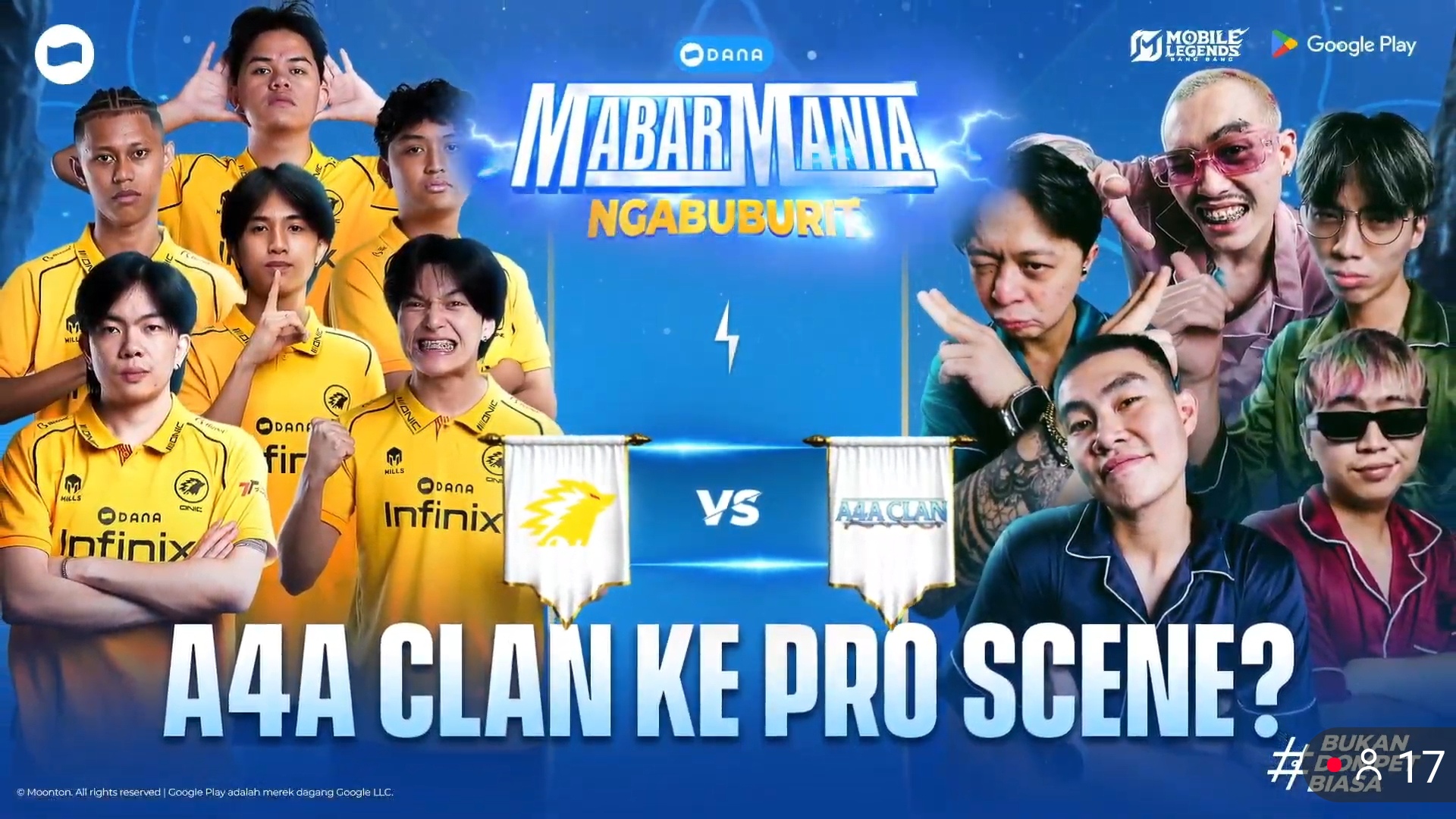 Fun Match Mabar Mania Ngabuburit A4A Clan vs ONIC ID Berlangsung Meriah dan Penuh Tensi Fun Match Mabar Mania Ngabuburit A4A Clan vs ONIC ID Berlangsung Meriah dan Penuh Tensi