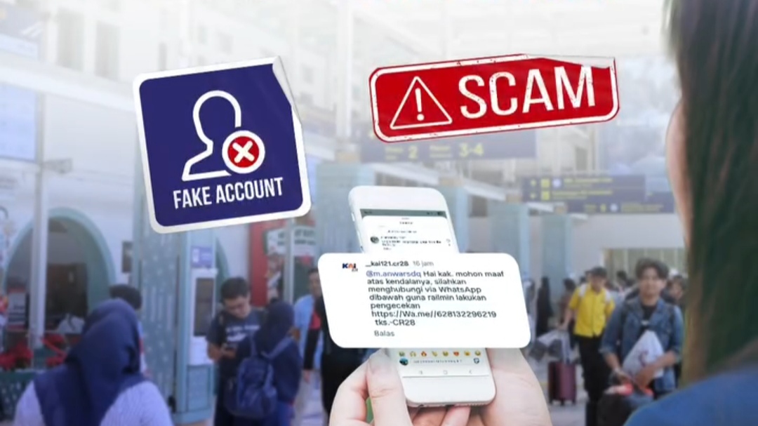 Jangan Sampai Mudik Terganggu oleh Akun Palsu, Berikut Tips Hindari Penipuan Tiket Kereta Api! Jangan Sampai Mudik Terganggu oleh Akun Palsu, Berikut Tips Hindari Penipuan Tiket Kereta Api!