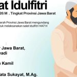 Sesuai Arahan Kemenag, Pemprov Jawa Barat Undang Masyarakat untuk Tunaikan Salat Ied Bersama di Depan Gedung Sate Kota Bandung