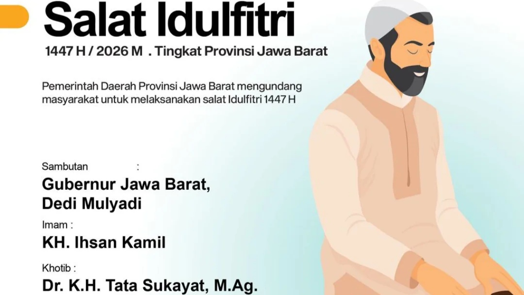 Sesuai Arahan Kemenag, Pemprov Jawa Barat Undang Masyarakat untuk Tunaikan Salat Ied Bersama di Depan Gedung Sate Kota Bandung