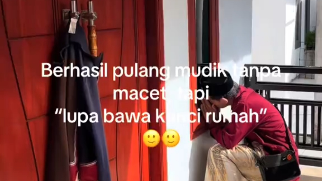 Berhasil Mudik Tanpa Macet, tetapi Keluarga Ini Lupa Bawa Kunci Rumahnya Berhasil Mudik Tanpa Macet, tetapi Keluarga Ini Lupa Bawa Kunci Rumahnya