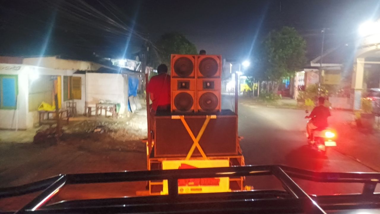 Tradisi Sambut Hari Raya Idulfitri Unik Warga Jalan Pasir Luhur Malang, Takbir Keliling Pakai Sound Horeg