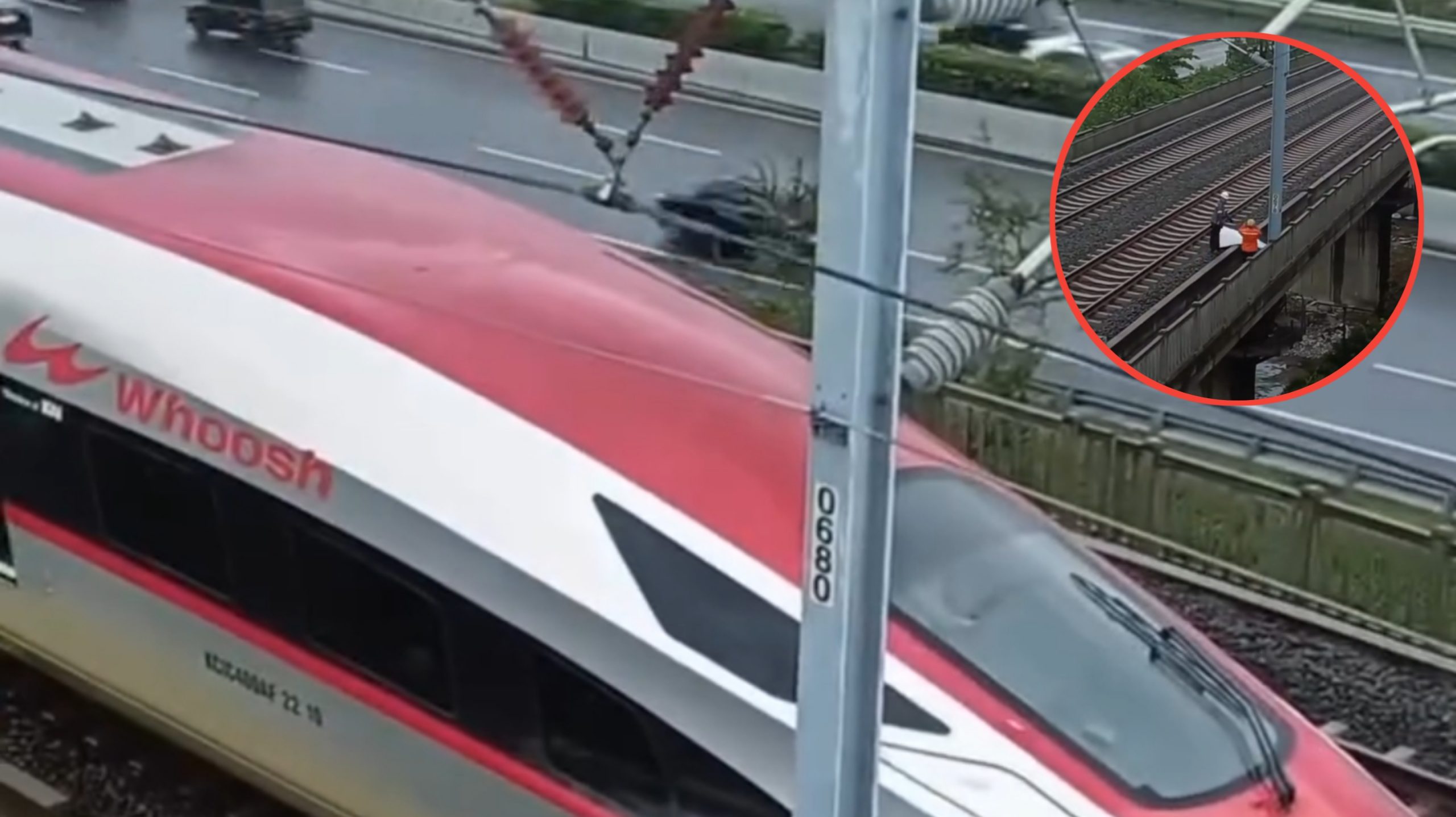 Berikut Penyebab Kereta Cepat Whoosh Tiba-tiba Berhenti di Kota Bandung (Instagram/@infojawabarat)