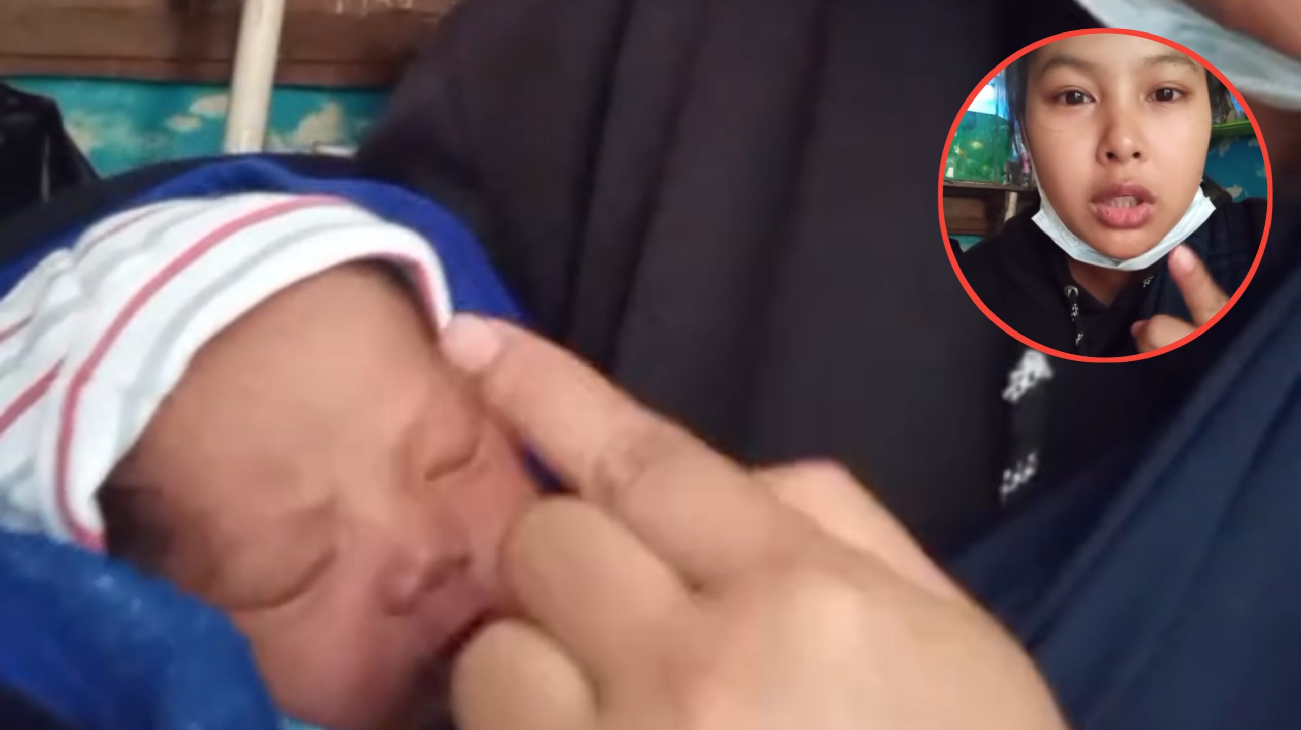 Ibu ini Curhat Anaknya Sudah Digendong dan Nyaris Dibawa Orang Lain di RSHS Bandung (TikTok/@nindy5760)