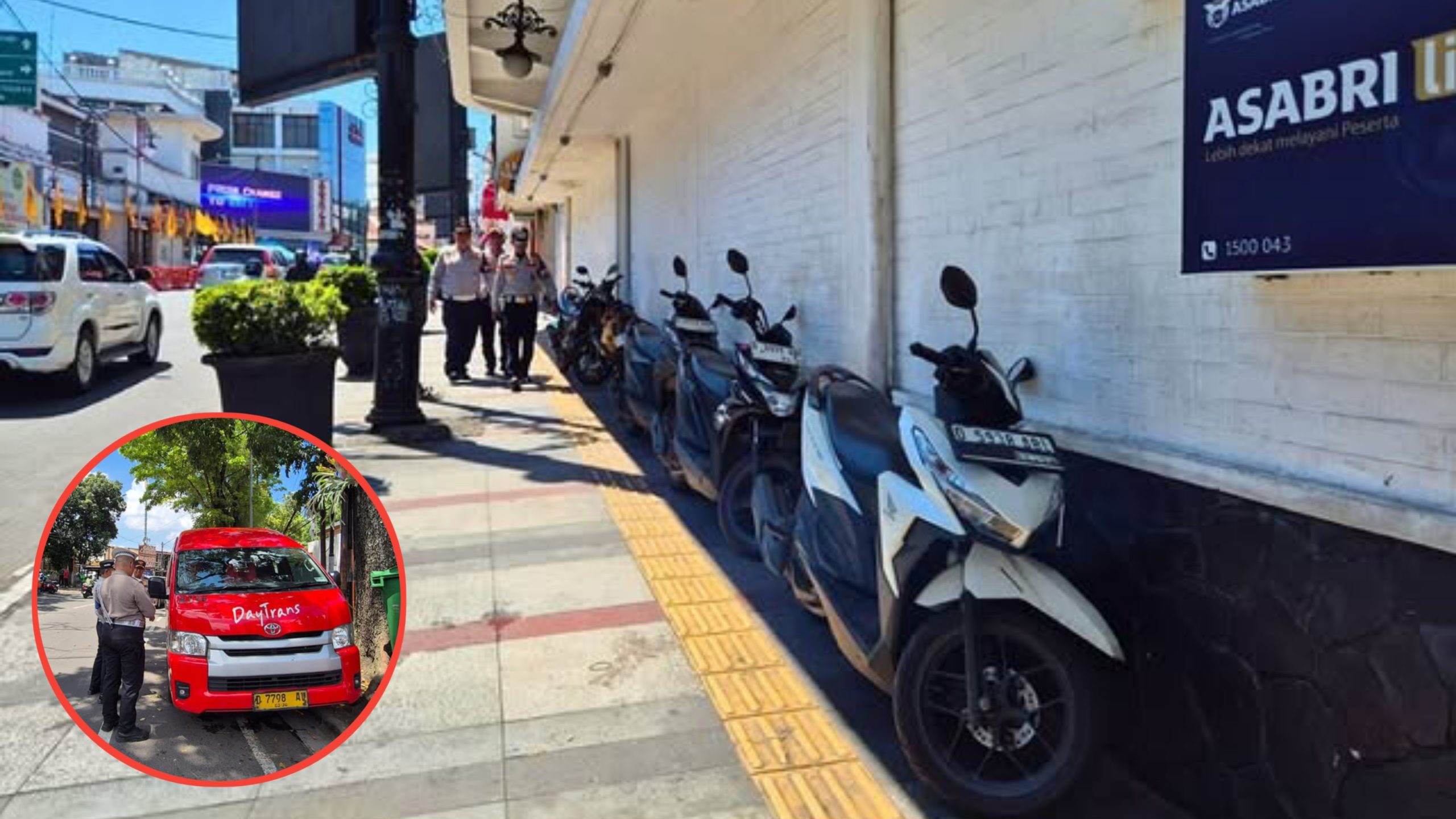Kendaraan Akan Langsung Diangkut Jika Nekat Parkir Sembarangan di Kota Bandung