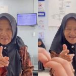 Sambil Berobat ke Rumah Sakit, Nenek ini Beri Wejangan kepada Para Nakes Menggunakan Bahasa Inggris