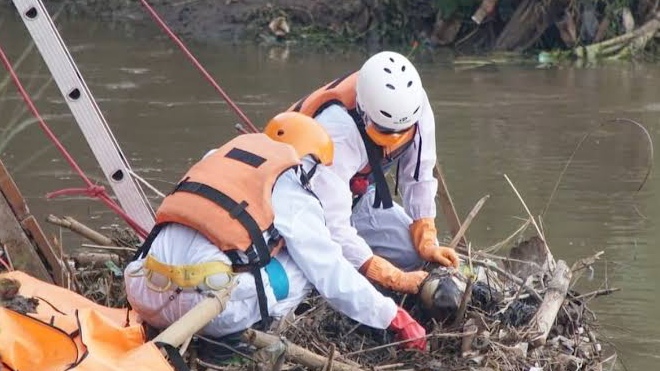 Terungkap! Penemuan Kerangka Manusia di Citarum Kota Bandung Ternyata Orang Hilang Ciparay