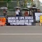 Soroti Ego Dedi Mulyadi, Aksi Kamisan Bandung Digelar di Depan Gedung Sate