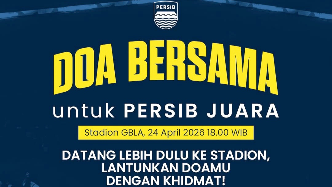 Hari Ini! Persib Bandung Gelar Doa Bersama untuk Jadi Juara di Stadion GBLA Hari Ini! Persib Bandung Gelar Doa Bersama untuk Jadi Juara di Stadion GBLA