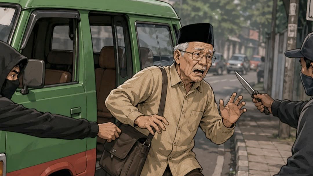 Tarik Uang Pensiunan Rp 16,5 Juta dari Bank, Kakek ini Justru Dirampok di Angkot Bandung Tarik Uang Pensiunan Rp 16,5 Juta dari Bank, Kakek ini Justru Dirampok di Angkot Bandung