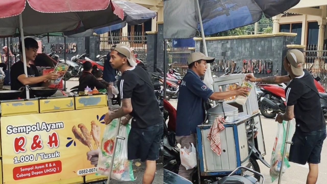 Respect! Pria Disabilitas ini Berbagi Makanan dan Sembako ke Masyarakat Sekitar Bikin Warganet Merenung Respect! Pria Disabilitas ini Berbagi Makanan dan Sembako ke Masyarakat Sekitar Bikin Warganet Merenung