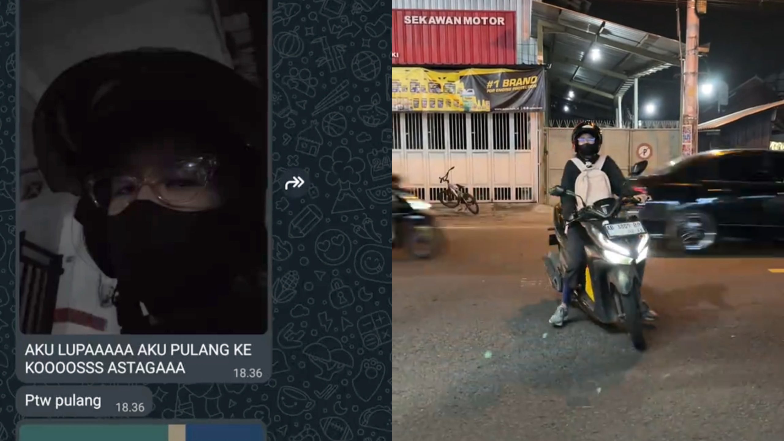 Baru 3 Minggu Nikah, Perempuan Ini Lupa Sudah Bersuami dan Justru Pulang ke Kos di Yogyakarta (TikTok/@cyrill.purnomo)