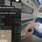 Meski Diinfus, Cewek ini Tetap Berangkat UTBK ke Kampus Naik Ambulance