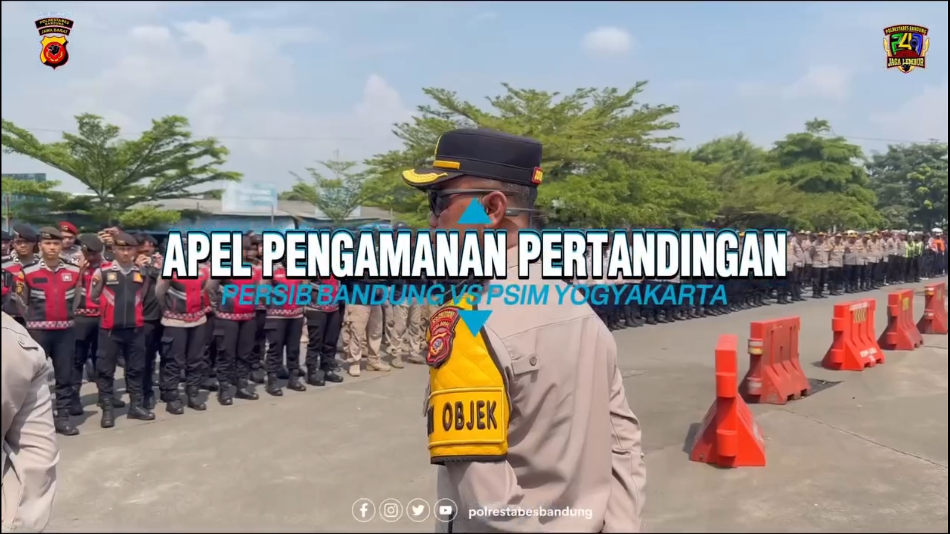 Polrestabes Bandung Lakukan Pengamanan Laga Persib Bandung vs PSIM Yogyakarta, Libatkan 2240 Personel Gabungan Polrestabes Bandung Lakukan Pengamanan Laga Persib Bandung vs PSIM Yogyakarta, Libatkan 2240 Personel Gabungan
