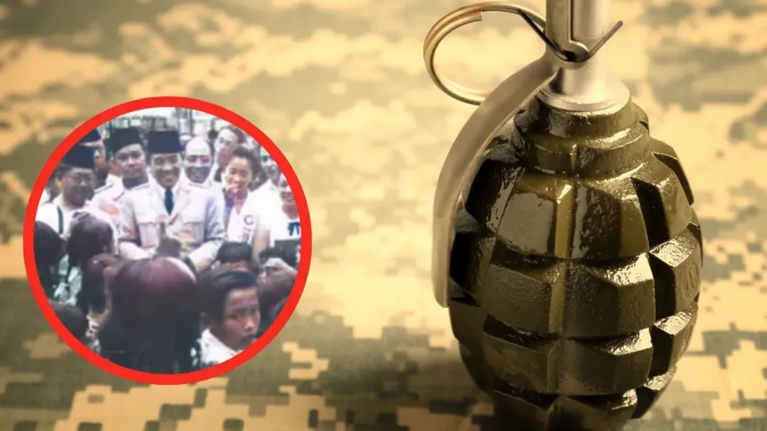 Niat Bunuh Soekarno, Granat ini Justru Renggut Nyawa Anak-anak Tidak Berdosa Niat Bunuh Soekarno, Granat ini Justru Renggut Nyawa Anak-anak Tidak Berdosa