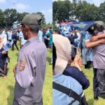 Momen Haru Anak ini Lulus Jadi TNI AU di Solo, Ayahnya Bekerja sebagai Linmas