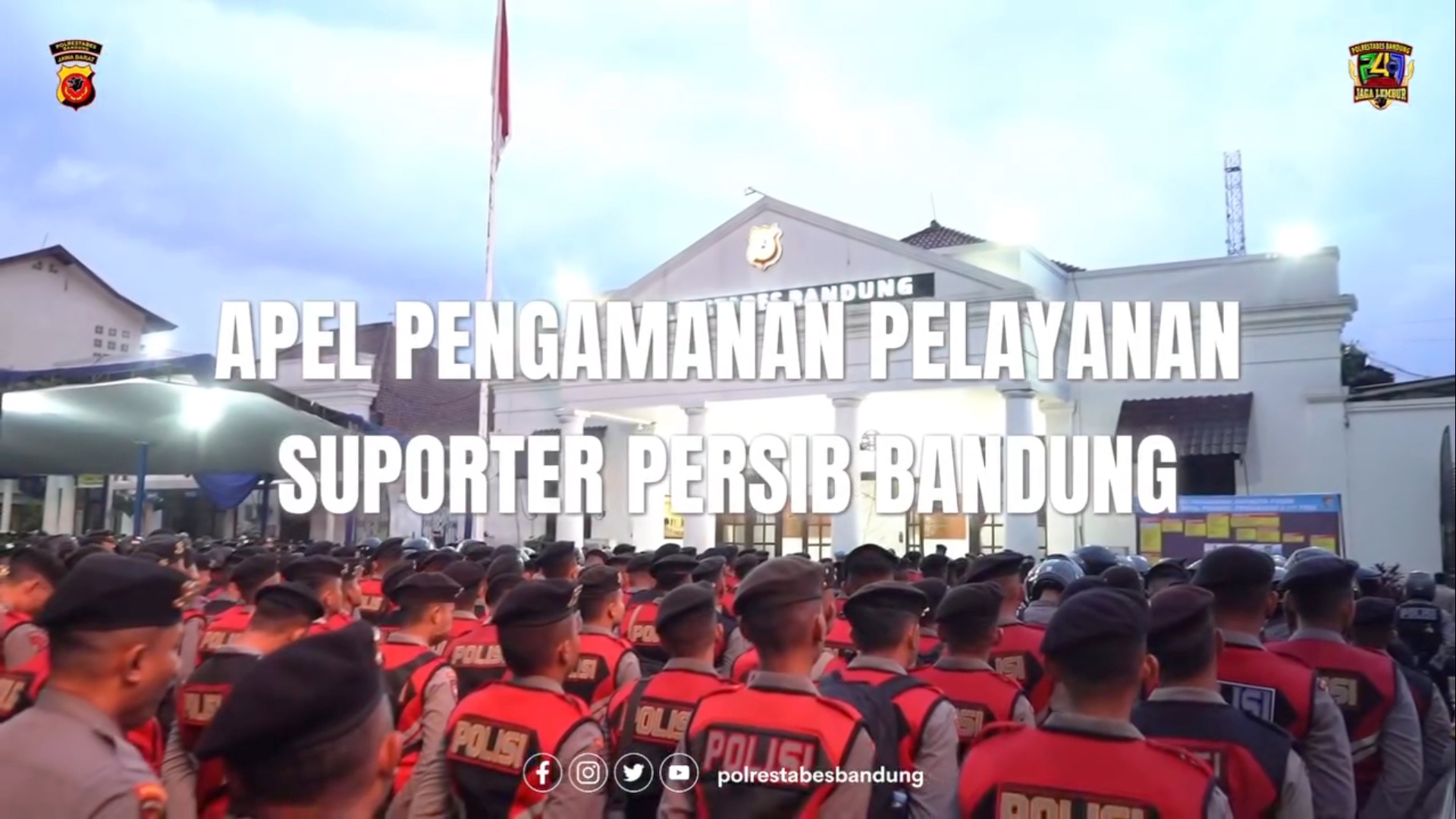 Polrestabes Bandung Lakukan Pengamanan Euforia Kemenangan Persib Bandung atas PSM Makassar, Libatkan 2.270 Personel Gabungan Polrestabes Bandung Lakukan Pengamanan Euforia Kemenangan Persib Bandung atas PSM Makassar, Libatkan 2.270 Personel Gabungan