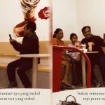Momen Ketika Ayah Ini Fotokan Anak Perempuannya Saat Menikmati Es Krim Bersama