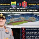 Jelang Pertandingan Persib Bandung vs Persijap Jepara, Polrestabes Bandung Imbau Masyarakat dan Suporter Jaga Ketertiban dan Keamanan Selama Pertandingan Berlangsung