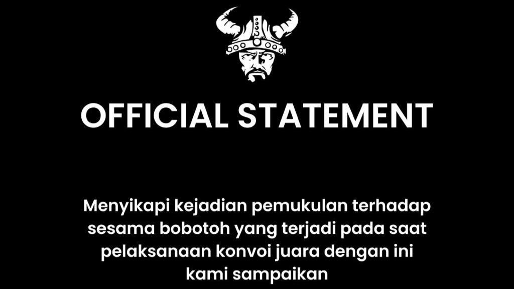 Viking Persib Club Ambil Tindakan Tegas terhadap Oknum Bobotoh Viking Persib Club Ambil Tindakan Tegas terhadap Oknum Bobotoh