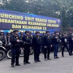Polrestabes Bandung Luncurkan Tim “Unit Reaksi Cepat”, untuk Sikat Kejahatan Jalanan