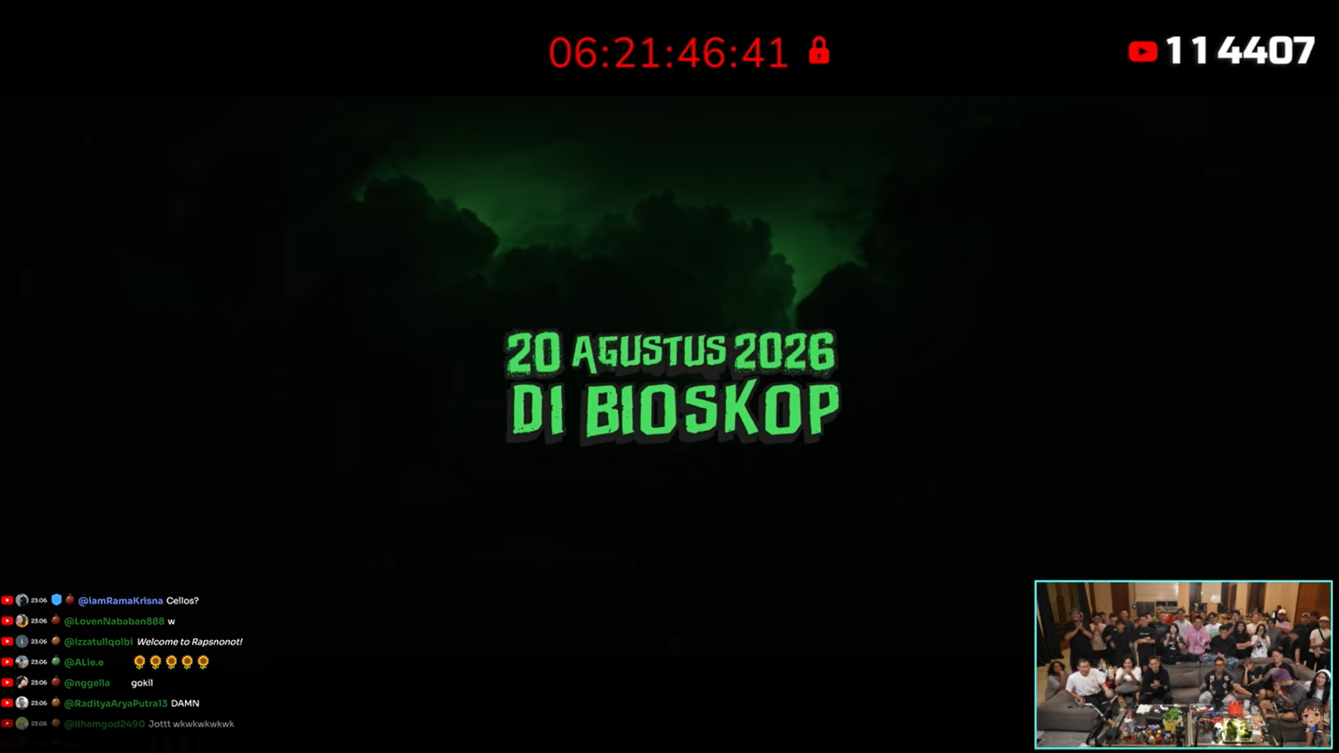 Film “Harusnya Horror” Karya Reza Arap Oktovian Akan Rilis Resmi pada 20 Agustus 2026 Film “Harusnya Horror” Karya Reza Arap Oktovian Akan Rilis Resmi pada 20 Agustus 2026