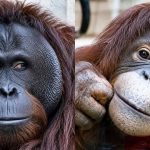 Dua Orang Utan Indonesia Jadi Bintang Perangko di Jepang