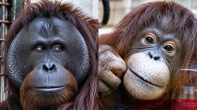 Dua Orang Utan Indonesia Jadi Bintang Perangko di Jepang Dua Orang Utan Indonesia Jadi Bintang Perangko di Jepang