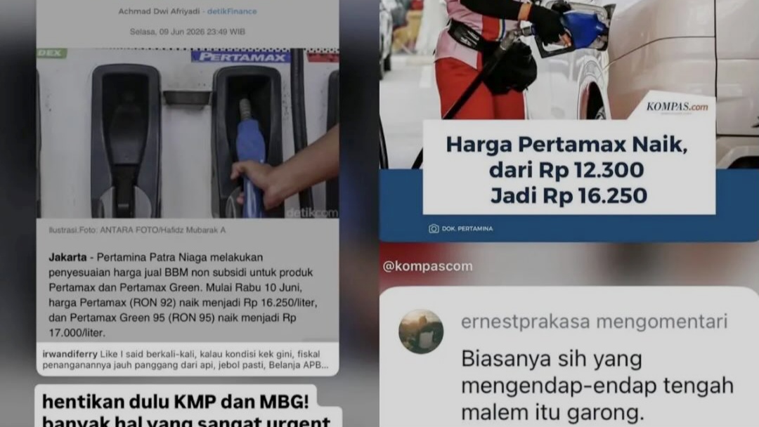 7 Artis Soroti Kenaikan Harga Pertamax, Penuh dengan Sarkas dan Kritik Tajam! 7 Artis Soroti Kenaikan Harga Pertamax, Penuh dengan Sarkas dan Kritik Tajam!
