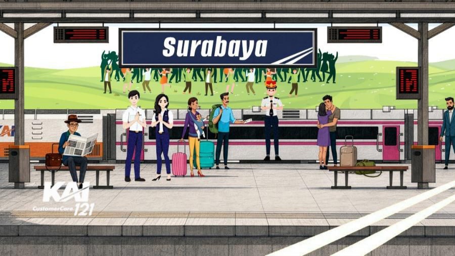 PT KAI Imbau Penumpang dari Stasiun Surabaya untuk Datang Lebih Awal PT KAI Imbau Penumpang dari Stasiun Surabaya untuk Datang Lebih Awal