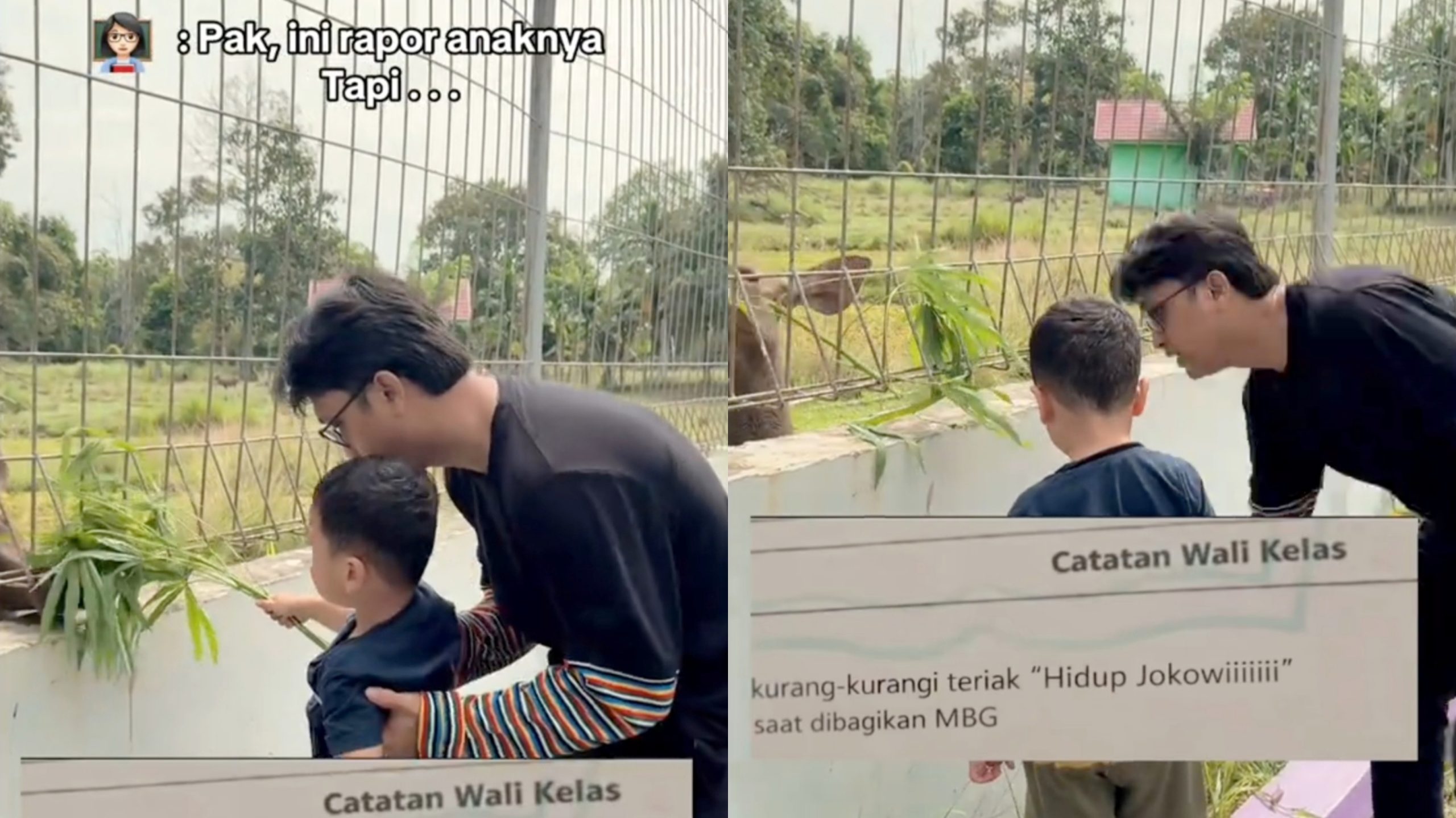 Momen Ketika Pria Ini Bagikan Potret Rapor Anaknya, Tidak Ekspek dengan Catatan Wali Murid (TikTok/@_yusufabdulloh)
