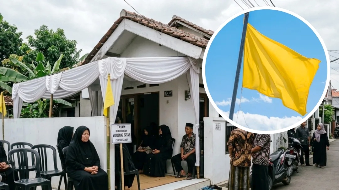Mengapa Orang Meninggal Dunia Ditandai dengan Bendera Kuning?