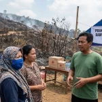 Kebakaran Lahan Punclut Bandung Berdampak pada 19 Warga, Mayoritas Alami ISPA