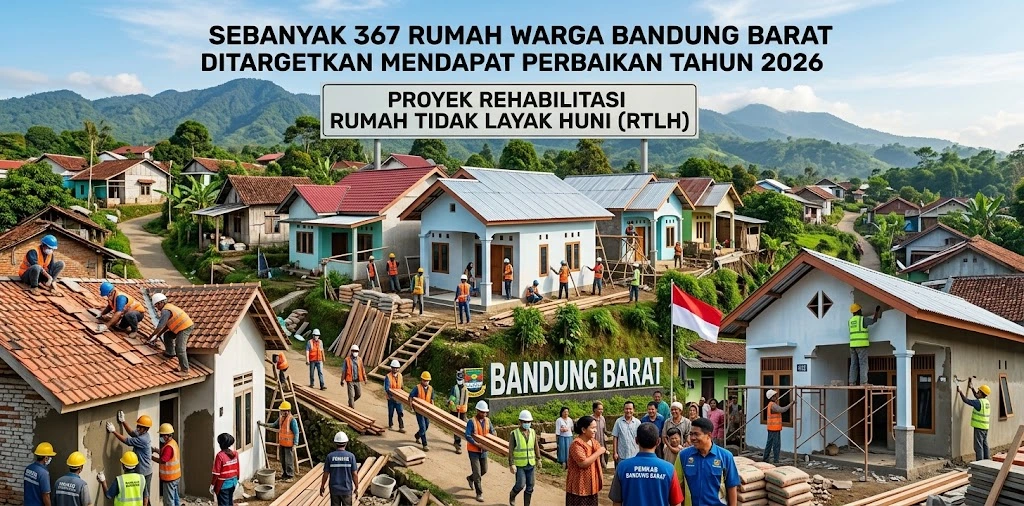 Sebanyak 367 Rumah Warga Bandung Barat Ditargetkan Mendapat Perbaikan Tahun 2026 Sebanyak 367 Rumah Warga Bandung Barat Ditargetkan Mendapat Perbaikan Tahun 2026