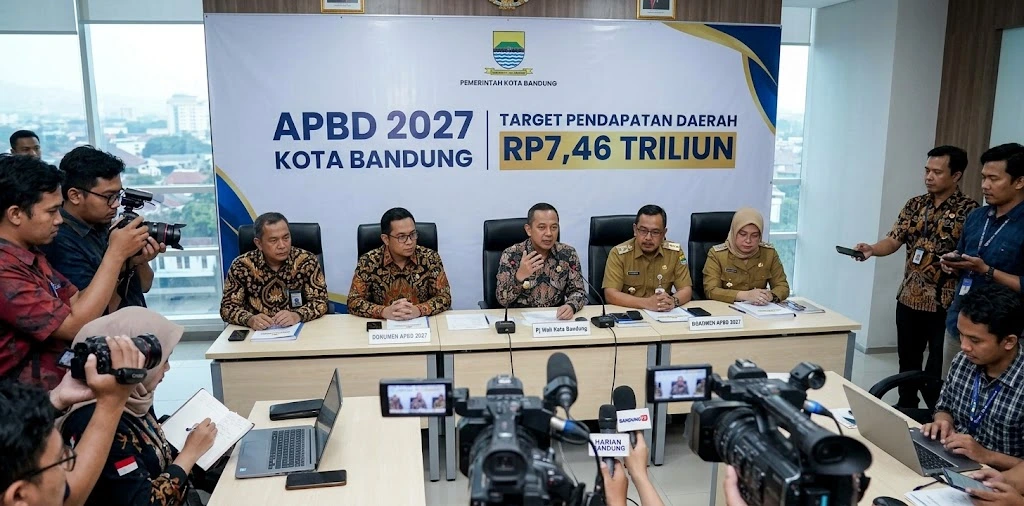 APBD 2027 Bandung Disiapkan dengan Target Pendapatan Daerah Rp7,46 Triliun APBD 2027 Bandung Disiapkan dengan Target Pendapatan Daerah Rp7,46 Triliun