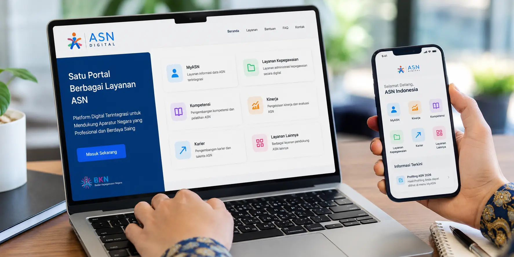 ASN Digital Profiling 600 Ribu ASN Gratis, Hasilnya Bisa Dicek